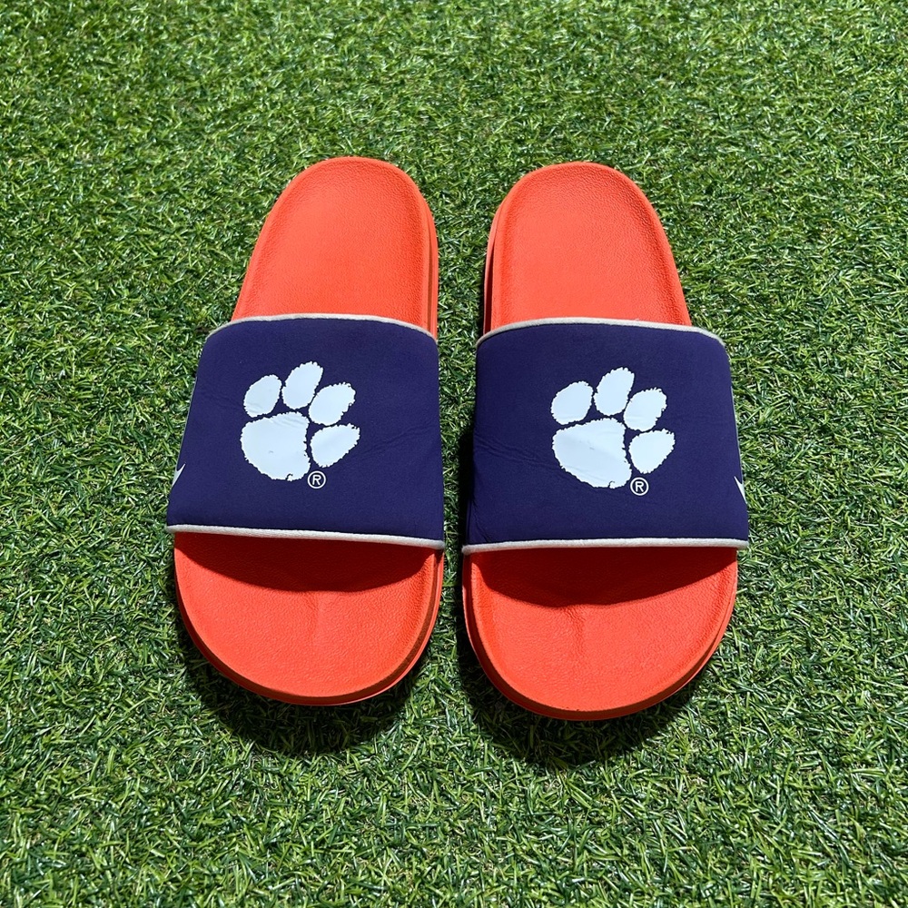 Men’s Nike Clemson University Tigers Slides Flip Flops Sandals